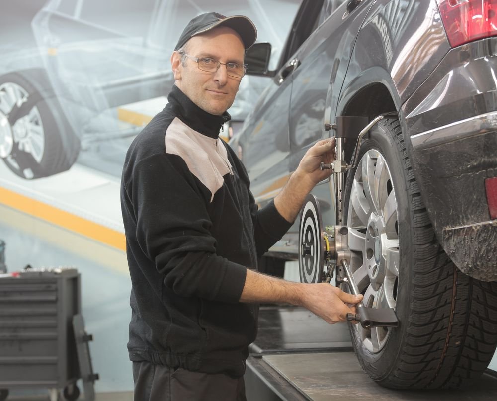Wheel alignment services